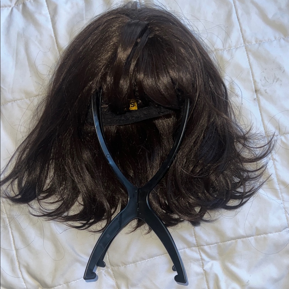 DARK BROWN WOMENS WIG